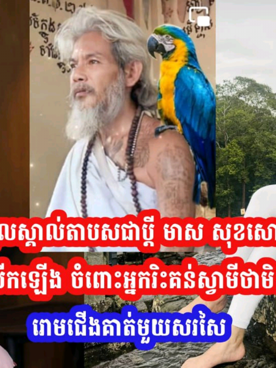មិនត្រឹមទទួលស្គាល់តាបសជាប្តី មាស សុខសោភា ថែមទាំងលើកឡើង ចំពោះអ្នករិះគន់ស្វាមីថាមិនស្មើរោមជើងគាត់មួយសរសៃ #មាសសុខសោភា #តាបសភ្នំត្បែង #creatorsearchinsights #fyp #viral 