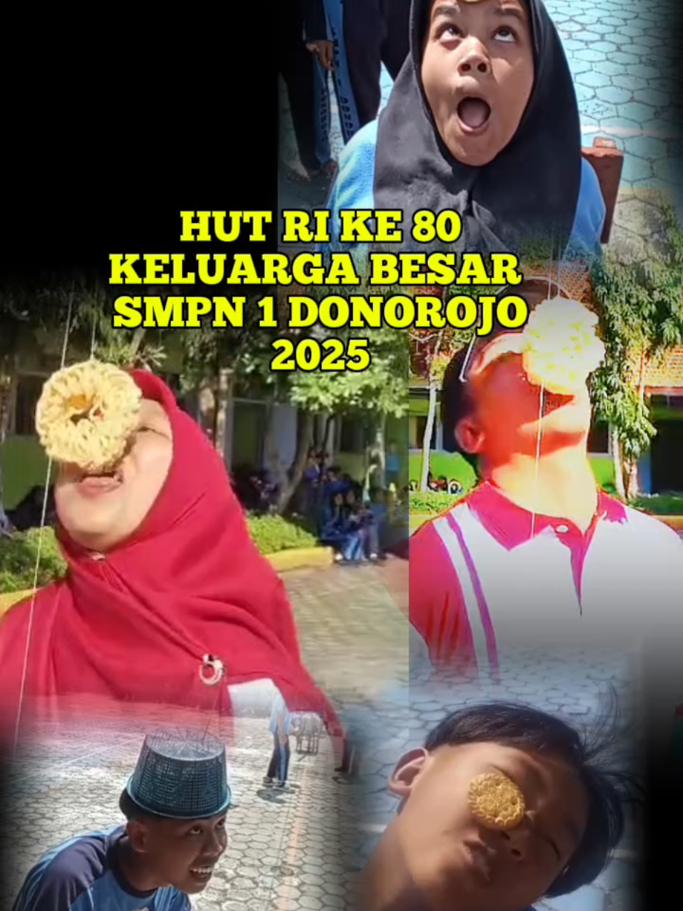 PERAYAAN HUT RI KE 80  SMPN 1 DONOROJO 2025