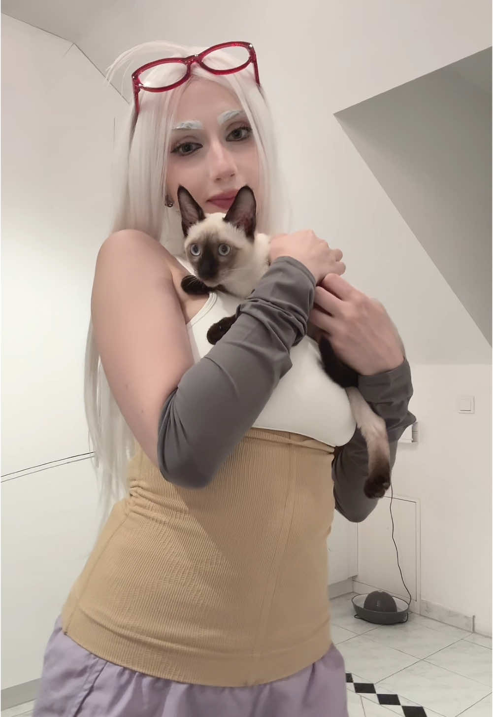 I'm really looking forward to the new episode today #cosplay #kitty #dandandan #seiko #seikoayase #turbogranny 