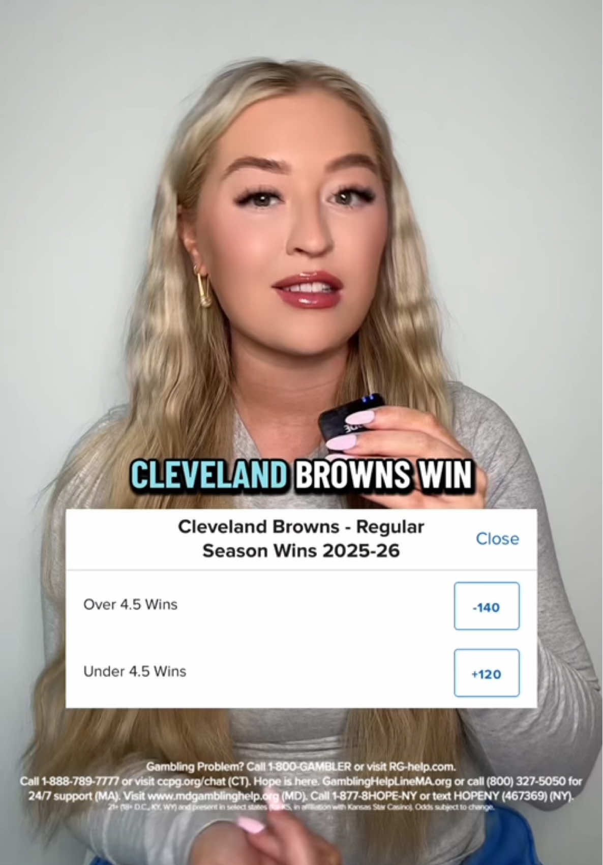 How many wins for the Cleveland Browns this szn?! #nfl #sports #football #afcnorth  @FanDuel Sportsbook 