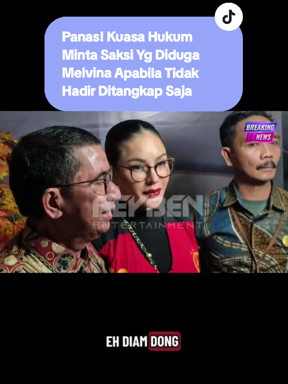 Panas! Kuasa Hukum Minta Saksi Yg Diduga Melvina Pemikil Daviena Skincare Apabila Tidak Hadir Ditangkap Saja #nikitamirzani #davienaskincare #rezagladys #persidangan #fyp 