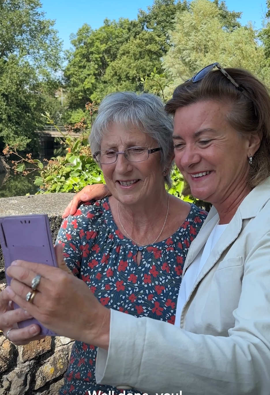 A quick stop in Haverfordwest today to FaceTime Emily, who got her GCSE results this morning. Llongyfarchiadau to everyone  across Wales. 