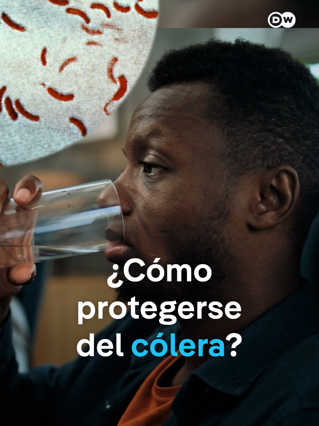 El cólera se transmite a través del agua contaminada y provoca diarrea y vómitos intensos que, si no se trata a tiempo, pueden llevar a una deshidratación mortal en cuestión de horas. Garantizar que el agua esté limpia, practicar una buena higiene, vacunarse, recibir tratamiento inmediato y concienciar a la comunidad para prevenir brotes son las claves para evitar su infección y propagación. #dwmagacines #dwscience #dwhealth #colera