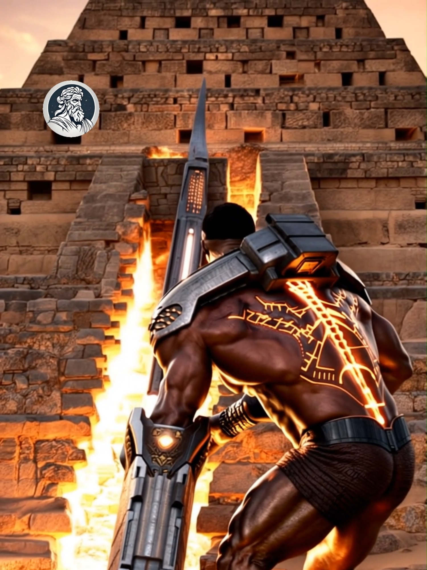 HOW THE PYRAMIDS WERE MADE #cadamitologia #ai #giants #desert #egypt #pyramids #alien #fyp