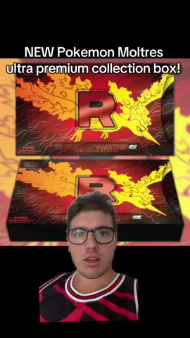 Pokémon have announced the Team Rocket’s Moltres Ultra Premium Collection Box and WOW! #pokemon #pokemontcg #pokemoncommunity #pokemontiktok 