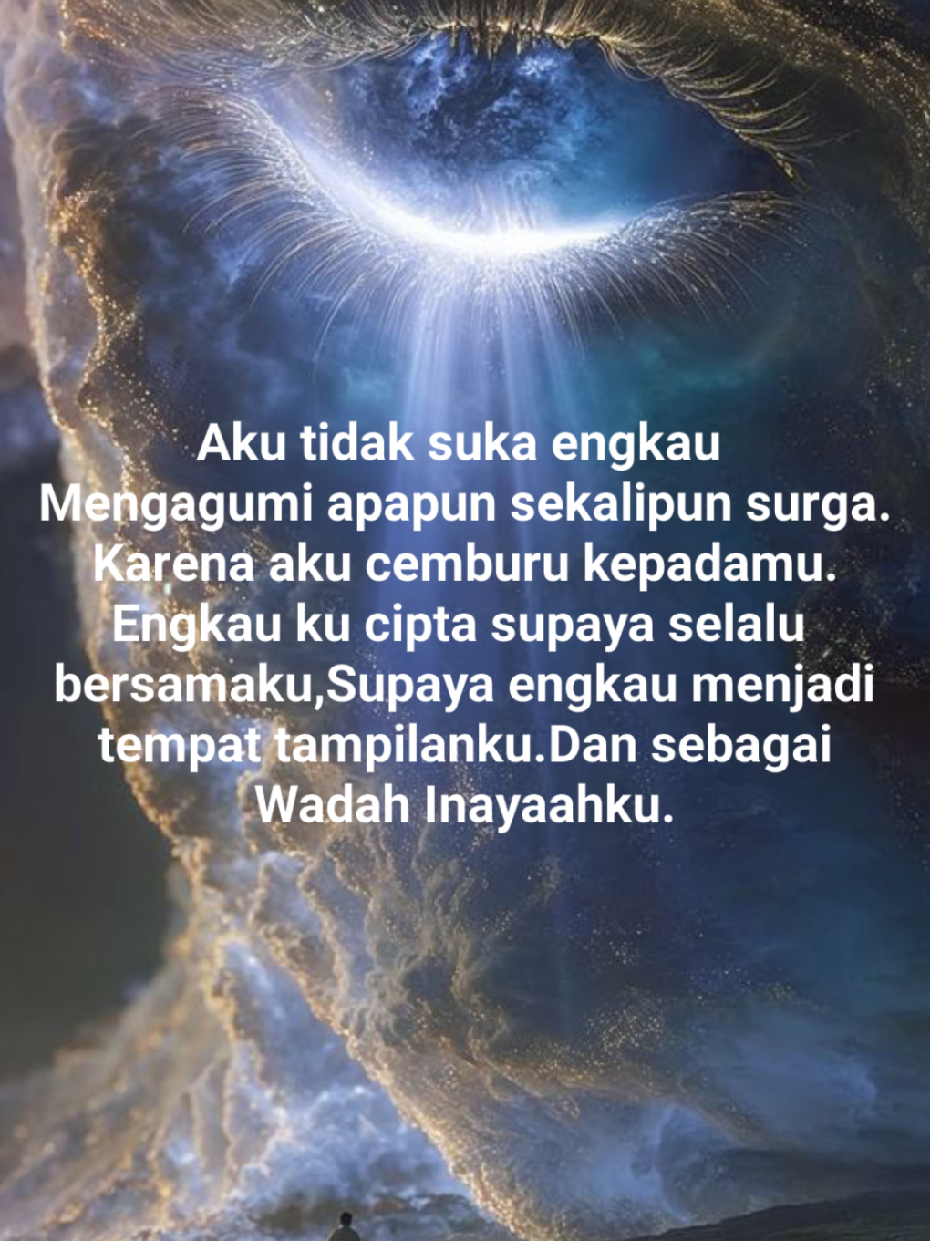Jangan buat dia cemuburu😓 #jalansejati #jalanpulang #kesadaranjiwa #hakikatsebuahcinta 