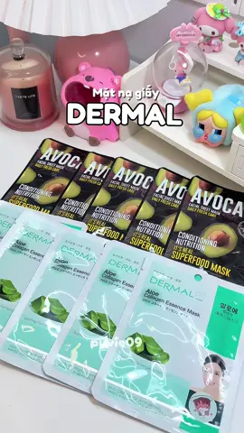 Mặt nạ dưỡng da mềm mịn ✨✨#dermal #matnadermal #matnaduongda #matnagiay #skincare 