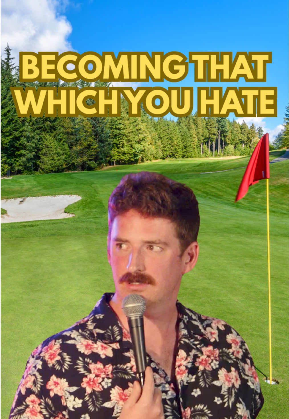 Golf changes you #golf #standup #comedy #haha 