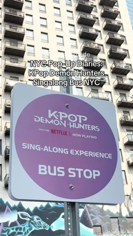 NYC POP-UP: THE KPOP DEMON HUNTERS BUS IS IN NYC THIS WEEKEND 🎶 Jump on the KPop Demon Hunters sing-along bus in NYC and help seal the honmoon this weekend! 🚌 Aug 22 | 2-10 PM 🚌 Aug 23 | 12-8 PM 🚌 Aug 24 | 12-8 PM 🎤 1582 Broadway in Broadway Plaza between 47th and 48th, first come first served ✨ The line in Chicago ranged from 2-5 hours, so get there EARLY!
