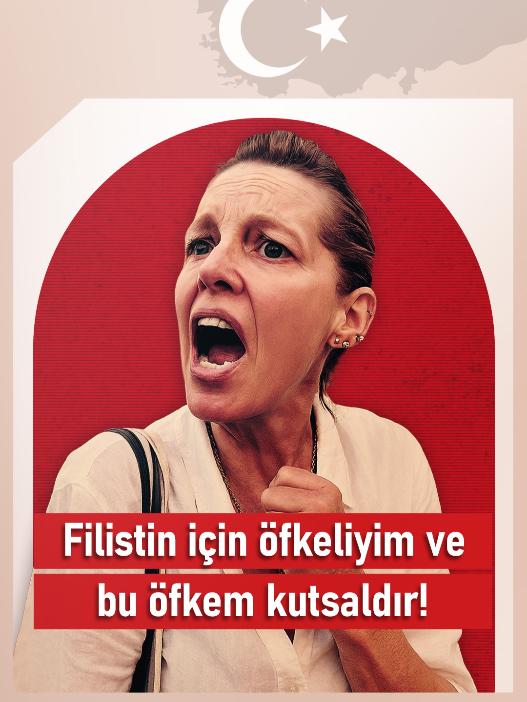 Filistin için öfkeliyim ve bu öfkem kutsaldır! Alman vatandaşı: 