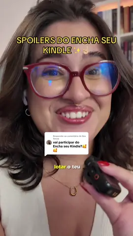 Respondendo a @Bea Sousa vou participar e venho com spoilers! se preparem que vai ter muuuita coisa boaa! #enchaseukindle @Iris, a Divulga Nacional 