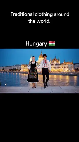 Asmr Ai traditional clothing around the world.  Hungary 🇭🇺  #ASMR #ai #traditional #clothing #Hungary 