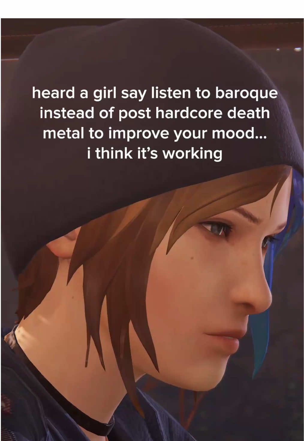 Chloe Price listening to classical music in her busted up truck is canon AF 🎼🎻 #lifeisstrange #beforethestorm #lis #chloeprice #gaming 