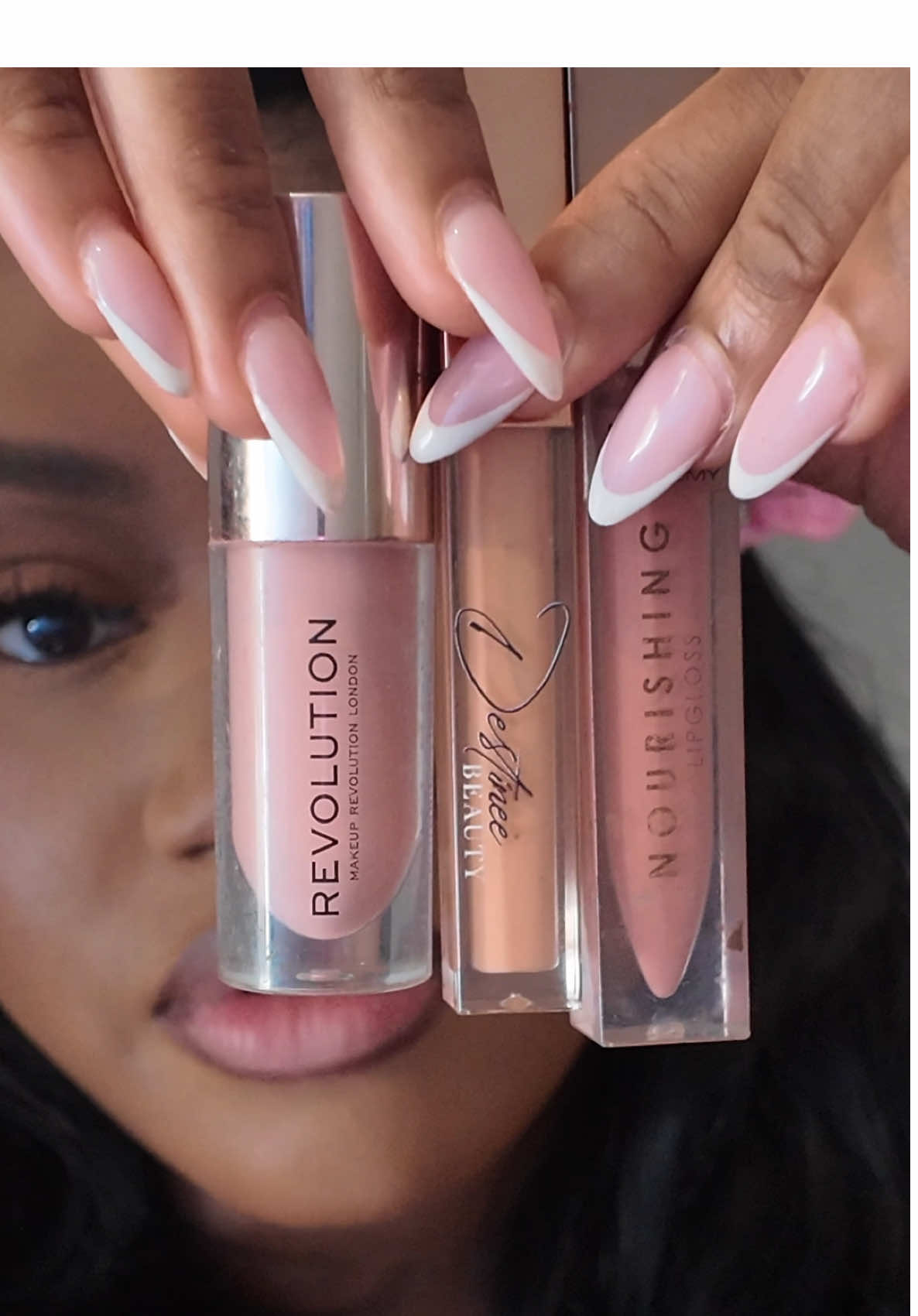 The perfect nude really does exist 🌸 Lip liner - @Morphe Cosmetics trendsetter Base colour @Superdrug  Gloss @nyxcosmetics_uk @Juvia’s Place 