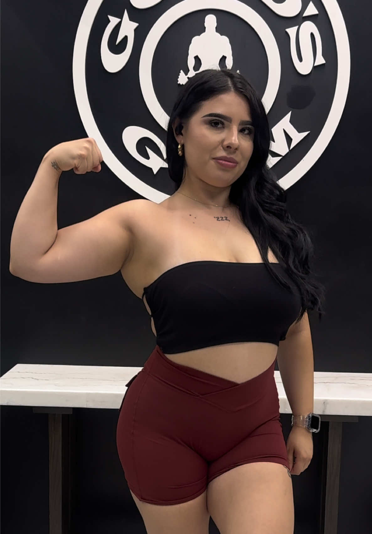 #back #fyp #denver #goldsgym #strongwomen 