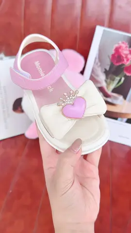 dép sandal đính nơ dễ thương cho bé #sandalbegai #sandalchobe #xuhuong #memonshop 