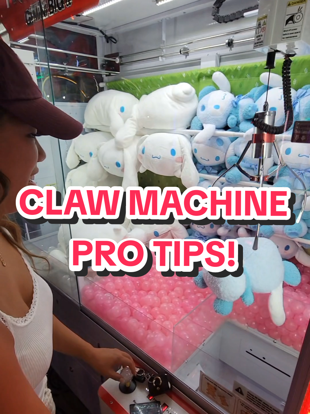 Use these strategies and techniques to win more from the claw machines at the arcade! We visited Round 1 Arcade with @nathan kou to give you all the tips! #clawmachine #arcade #round1arcade #cranegame #clawmachinehack 