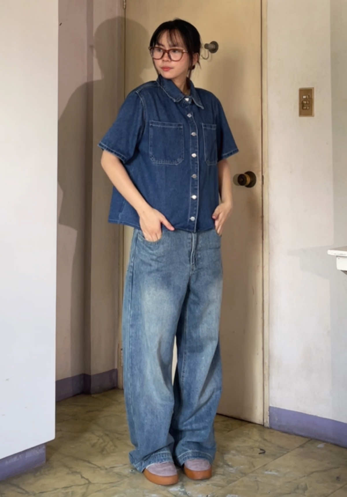 Denim on denim? Always a yes. @Paradoxical Clothing  #denimoutfit #outfitcheck #outfitinspo #TikTokFashion #fyp l