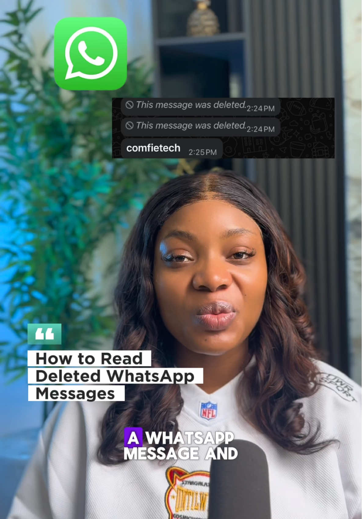 It doesn’t matter if someone deletes their WhatsApp message. you can still read it. Watch this. #viralvideos #iphonetricks #iphone #ios18 #android       