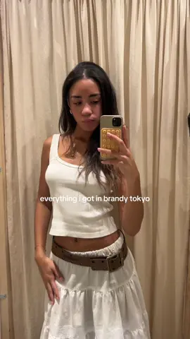 i didnt get the tokyo brandy top though 😔  #brandymelville #brandyhaul #brandymelvillehaul #tryonhaul 