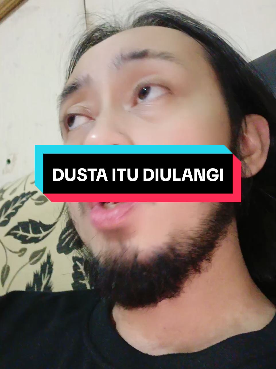 #stitch with @Agunk Chirs mengapa dusta itu kau ulangi