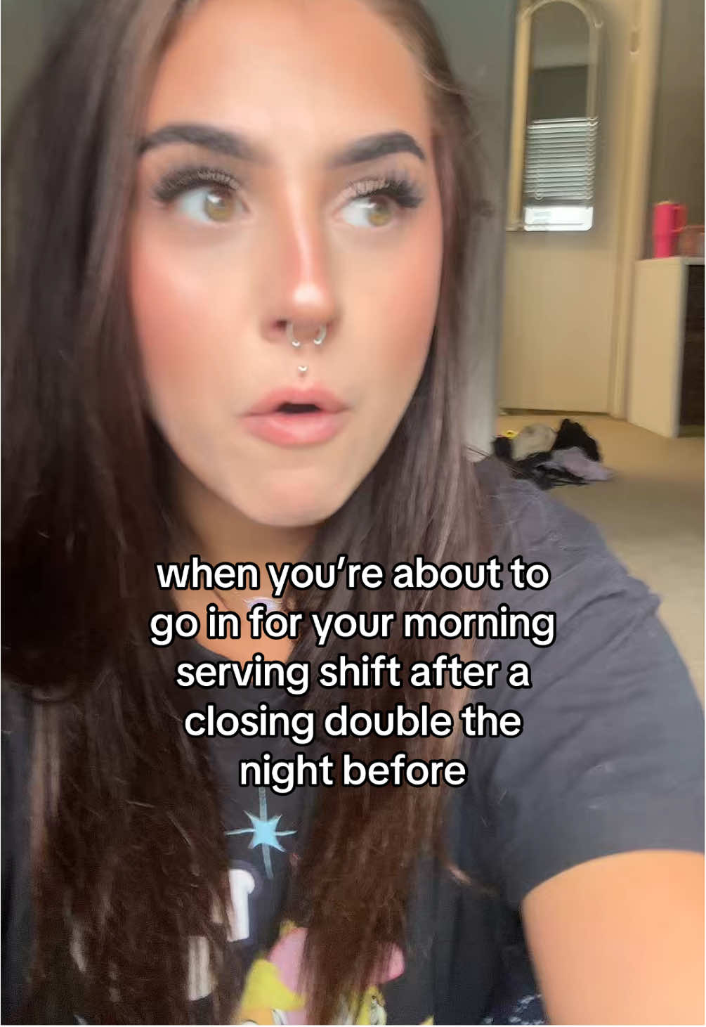 🫠🫠 #serverlife #serverproblems #servertiktok #servertok #doubleshift 