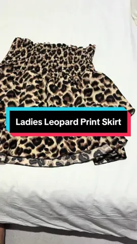 #ladiesclothing #skirt #leopardprint #keepwarm #quality #fyp #tiktok #tiktokshop #viral #bargain #tiktokmademebuyit  