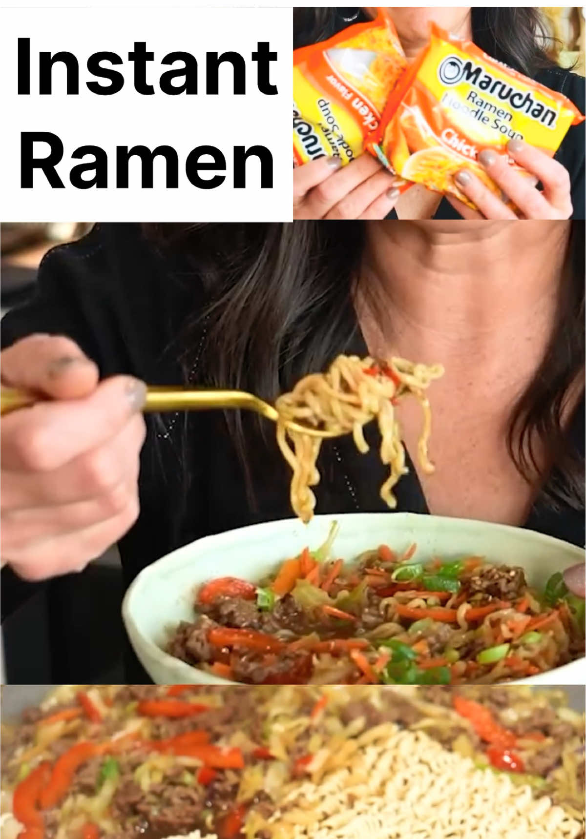 “Better Than Takeout! Quick Beef Mince Ramen 🍜🔥”“Why wait for takeout when you can cook this delicious beef ramen in less time than delivery?!”#RamenNoodles #QuickMeals #BeefRecipes #BetterThanTakeout #EasyDinner  “Start with sizzling beef mince in a hot pan, season it with garlic, soy sauce, and spices for that rich umami kick. Add in ramen noodles, let them soak up all that savory flavor, and toss everything together for the ultimate comfort bowl. In just minutes, you’ve got a hot, hearty, and flavorful ramen—better and faster than takeout!”If you love quick and tasty meals like this, don’t forget to like, share, and subscribe for more easy family recipes!”