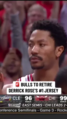 Derrick Rose will be having his jersey number retired by the Bulls on January 24, 2026 👏🌹 #NBA #nbabasketball #basketball #derrickrose 