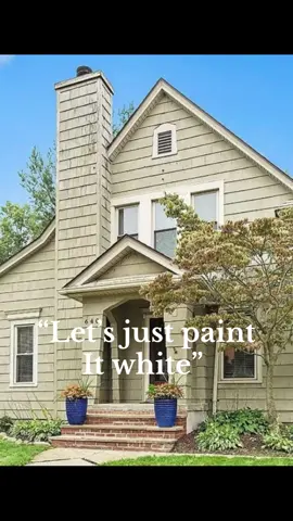 It most certainly did not end up being white 🤭  #homeinspo #Home #homestead #painting #homepainting #paintcolors #sherwinwilliams #design 
