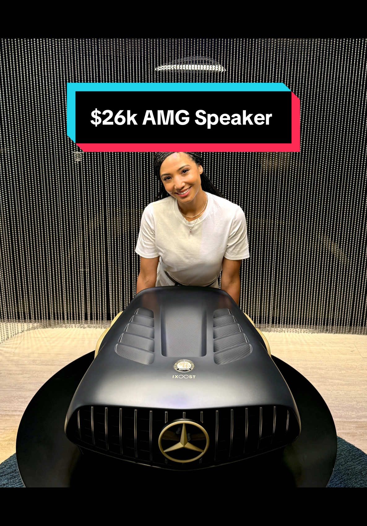 $26k Gold AMG speaker!  . . #mercedes #speaker #tech #technology #gadget 