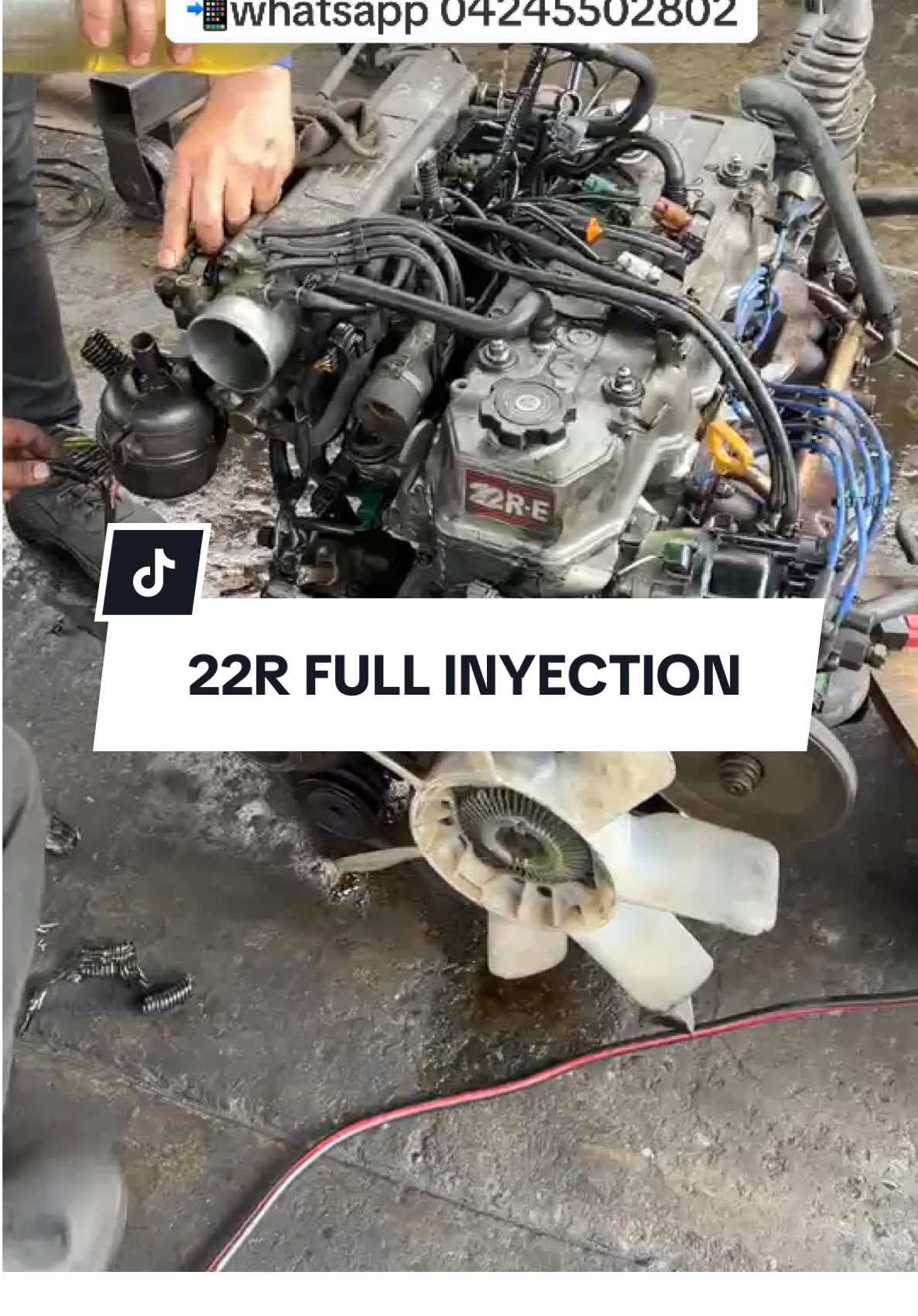 22R Full inyección, listo de instalar✅
