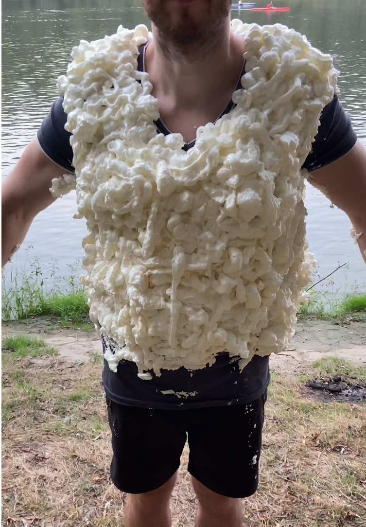 Foam life jacket 😍 #DIY 