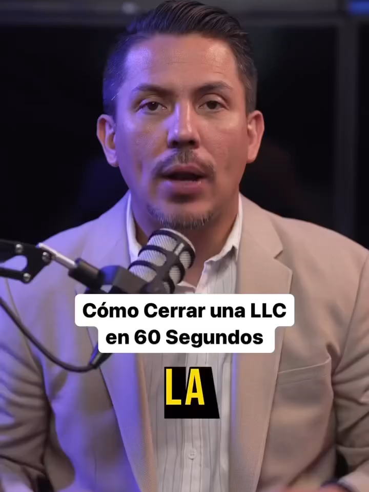 Sabias que era así de fácil, cerrar una LLC? 👀#duenosdenegocios #llc #taxes #empresario #cerrarllc #business #dueñosdenegocios #empresas