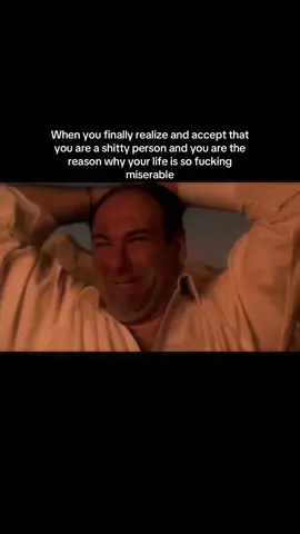 I hate myself #thesopranos #tonysoprano #edit #mentalhealth #depression 