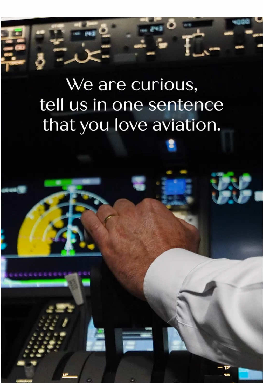 We’ll start, “A new era is in the air ✈️” Now share yours! 🤩👇 #RiyadhAir #Aviation #Travel 