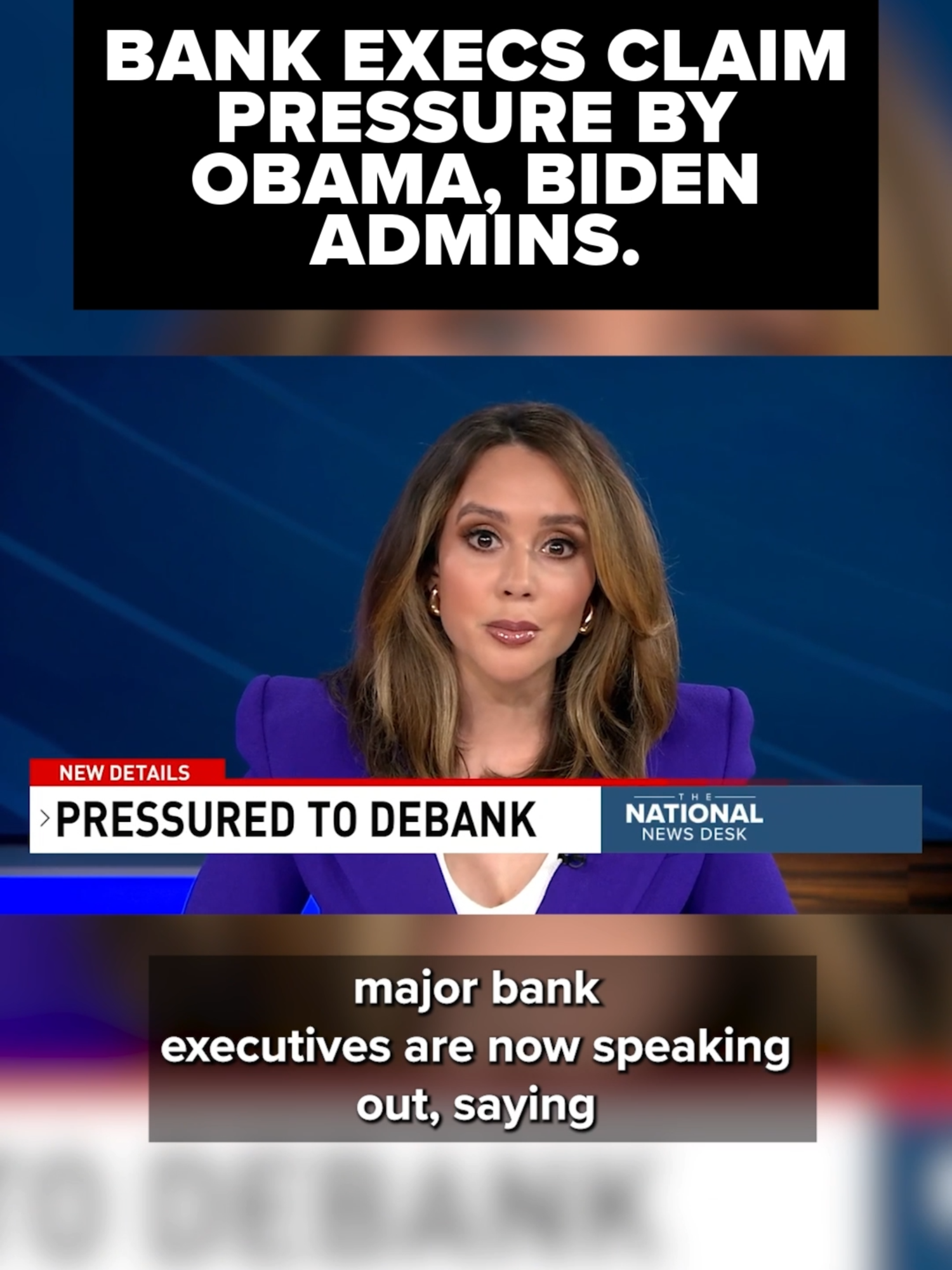 Following President Donald Trump's executive order outlawing debanking, major bank executives are speaking out, saying they were under pressure by the Obama and Biden administrations to deny services for political reasons. Click the link in our bio to read more.