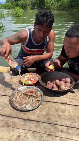 #Outdoors #mukbangs #idolytang #cookwithme #seafood 