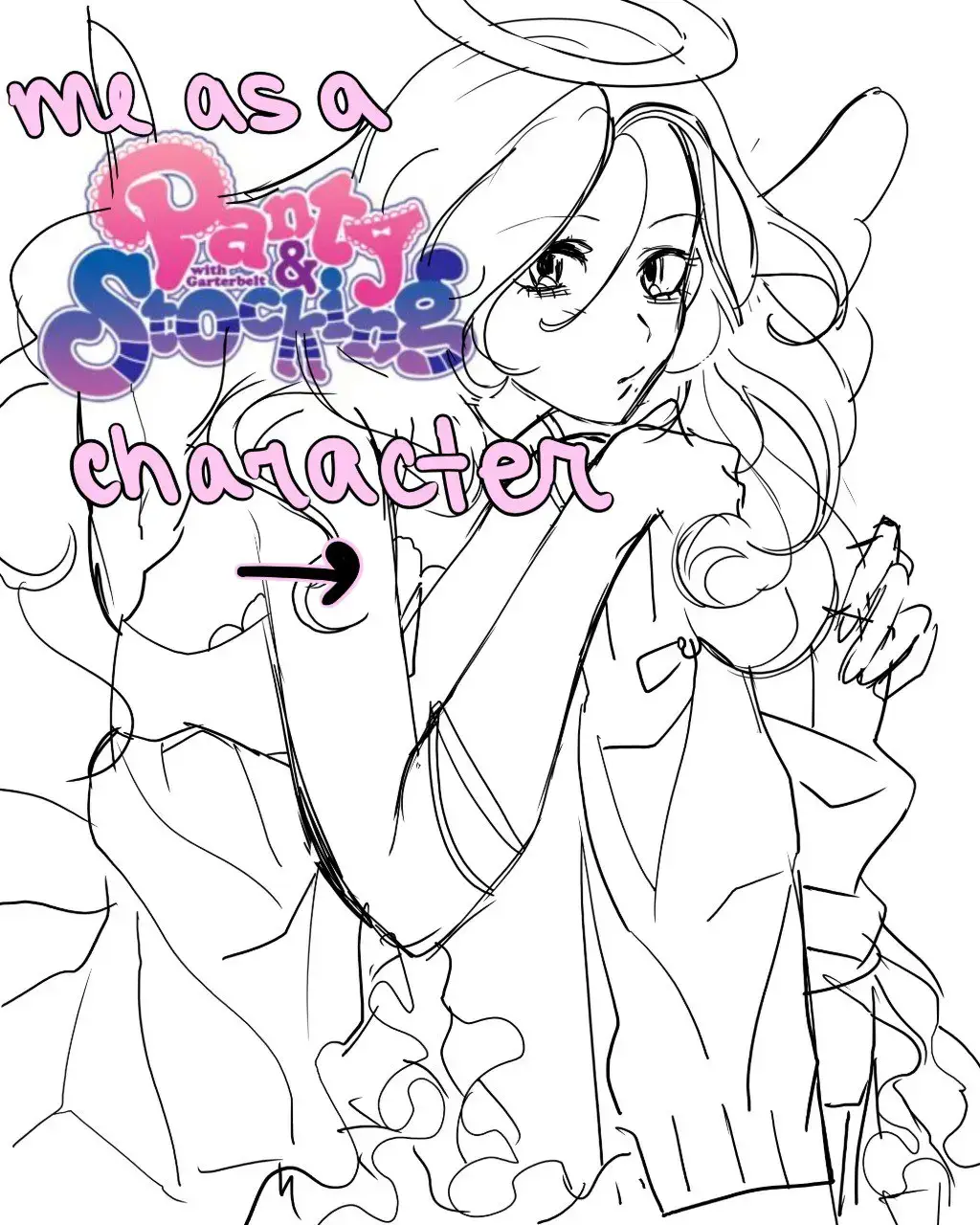 #arttiktok #art #pantyandstocking #paswg #арт 
