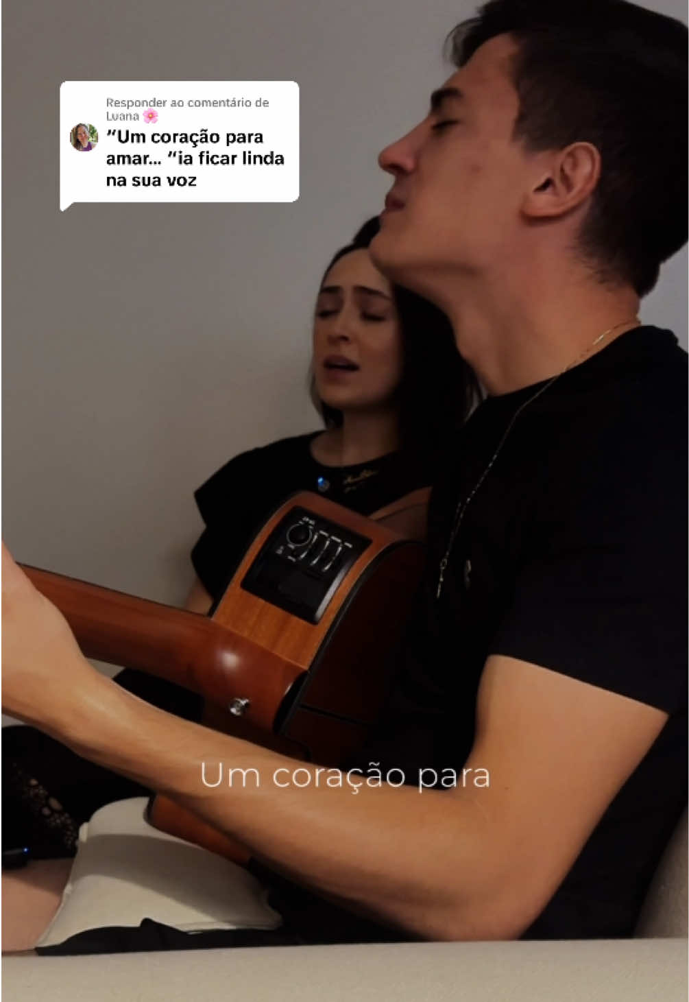 Respondendo a @Luana 🌸 Um Coração para Amar #catolicos #catolica #musicacatolica #jovenscatolicos 