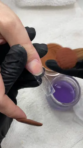 Looks exactly like chocolate 🤤 #nails #nailart #naildesign #longnails #nailshapes #nailstyle #nailsnailsnails #bluenails  #nailcolors #nailspolish #nailinspo #acrylicnails #nailvideos #coffinnails  #summernails