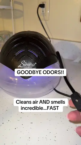 I didn’t even mention the ambiance with the lights and the low hum 💕 it’s like white noise that you can smell. I find it so comforting. #CleanTok #airpurifier #airquality #gadgets 