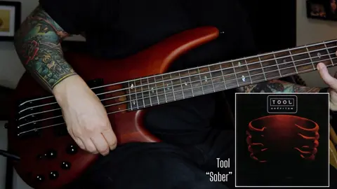Drew a pretty sick tone out of my Ibanez Sr505 for some more TOOL. I learned and used the hell out of this strumming technique in my four years of Varsity Mariachi in high school. There's no drums or percussion in traditional mariachi music so guitars serve as the percussive element with muted 