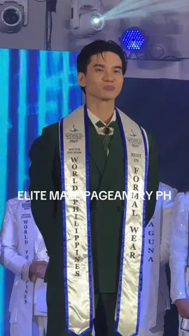 Ezriah representing Olongapo City | Mister Tourism World Philippines 2025  #elitemalepageantryph