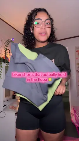 the flupa’s new BFF 🙌 Comfy, flattering, and no muffin top in sight 😏 #BikerShorts #FlupaFriendly #fypシ @O QQ 