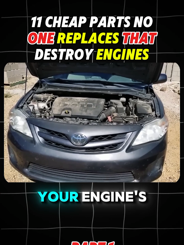 11 Cheap Parts No One Replaces That DESTROY Engines FAST #motorrepairsof3phase #howtofixtransmission #carfact #carrepair  #carmods 