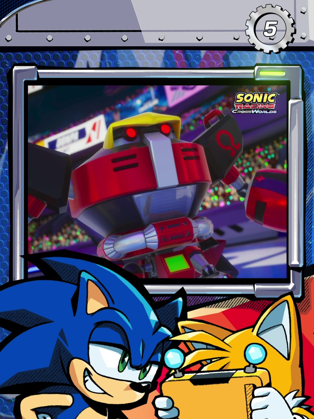 Dr. Eggman's most powerful creations (and Egg Pawn!) are taking on the racetrack! Will Sage, Metal Sonic, and Omega prove that bots are better? Put the pedal to the Metal September 25th in Sonic Racing: CrossWorlds! #sonicthehedgehog #gaming #sonicracingcrossworlds