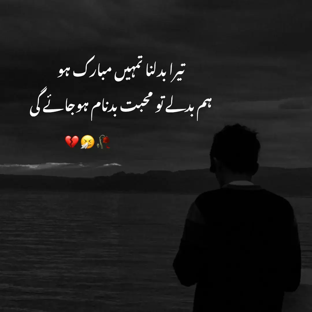 بلا وجہ چھوڑ جو گئے ہو بس اتنا بتاؤ سکوں ملا کہ نہیں#foryoupage 