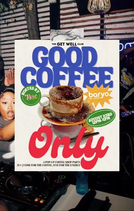 Morning errands ➡️ Good Coffee Only party at noon ➡️ Back on the couch by 5pm! It’s the perfect Saturday! Grab your tickets now! 😉 #durhamnc #thingstodoindurhamnc #durhamevents 