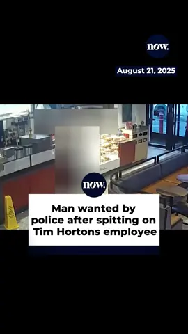 Peel police are searching for a man who said racial and derogatory slurs and spat at a female Tim Hortons employee in Mississauga last month. #PeelPolice #TimHortons #Mississauga